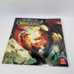 World of Warcraft Blizzard 2013 Illustrated Wall Calendar Unused